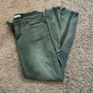 Free People Olive Green Pants
